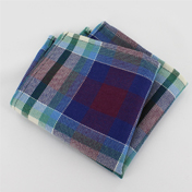 Handkerchief, Pocket Square, Wool, Landing Zone Tartan